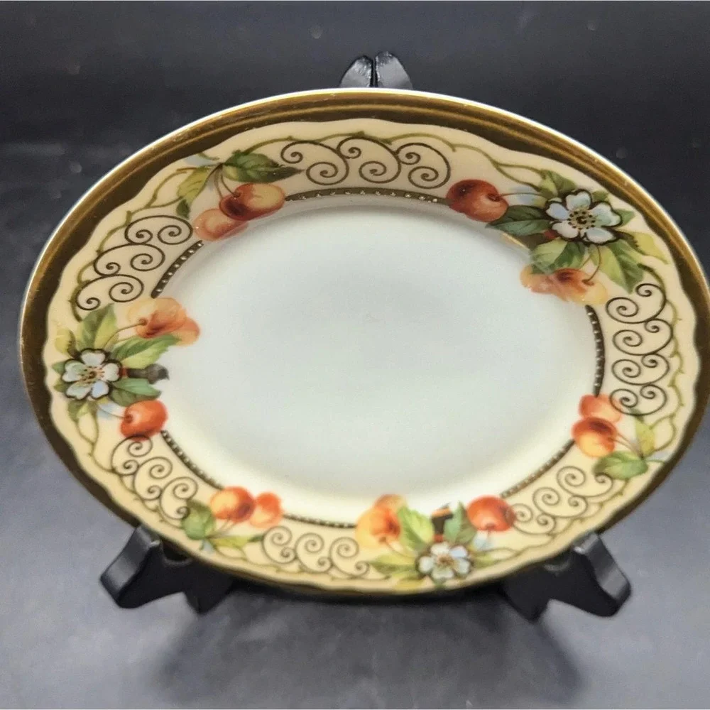 Royal Worcester Evesham Gold Set/5 Bread Butter Plates 5 5/8
